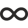 Unendlichkeitszeichen – Minimalistisches Infinity 