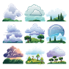 Cloudscapes Cartoon