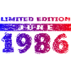 40th Birthday Limited Edition 06/1986