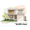Illustration de maison familiale ultra-moderne