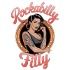 Rockabilly-tamma – Retro pinup-taide tyylillä