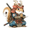Squirrel Samurai Armor