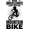 Garçon VTT