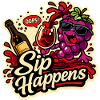 Sip Happens Grapes Comic