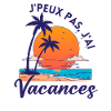 Vacances Palm Sunset Graphique