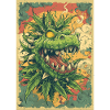 Green Dragon Dragon Cannabis Poster
