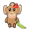 Zoo Enfants Bananier Singe Animaux