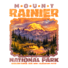 Mount Rainier Nationalpark Panorama