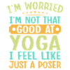 Yoga Bare En Posør Sjov Yoga