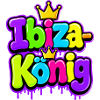 Ibiza King Graffiti Crown