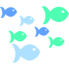 Pastel Fish Tropical Sea Fish