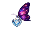 Soul of Earth – Blue Butterfly Heart