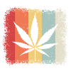 Retro Cannabis Cannabis Leaf Weed Weeding