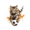 Cat Football Team