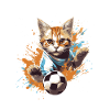Cat Football Team