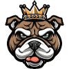Bulldog Hund Krone