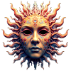 Sun Goddess Mask