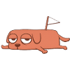 Funny Lazy Dog - Done - Moodmals