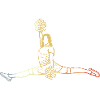 Female Cheerleader Drawing