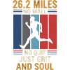 Marathon Runner 26.2 Miles