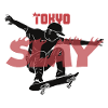 Conception de skateboard Tokyo Slay