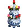 Delft Tulip Vase Motif