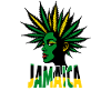 Jamaica Reggae Queen Rasta Art
