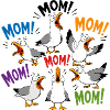 Mom! Funny Seagulls Streetwear Style