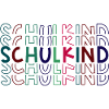 Schulkind bunt Einschulung Erstklässler