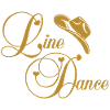 Line Dance Golden Logo