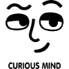 Curious Mind Linear Illustration