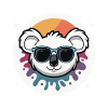 Solarkoala in Farbbrille