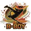 B-Boy Breakdance Hip Hop Streetstyle