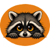 PopArt Raccoon Look