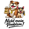 Luxus-Hundebande Cartoon