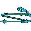 Lightweight trekking poles hiking