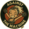 Against the Machine Cartoon Hero