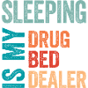 Funny Sleep Retro-Typografie