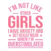 Funny Adult Girl Statement