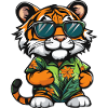 Tiger Comic Vacation