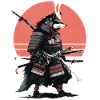 Wolf-Samurai der Morgendämmerung