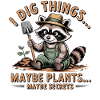 Raccoon Gardener Plant Secrets