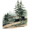 Modern Yoga Retreat Cabin