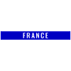 France Rectangle Bleu
