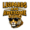 Leopards Are Awesome – Leopard mit Sonnenbrille