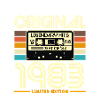 Original 1983 Retro Cassette