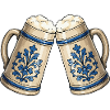 Bier Bierkrüge Ornament