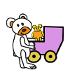 Mom Teddy Bear Baby Child Bear