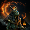 Anubis Fire Warrior