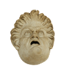 Kopf des Odysseus Steinmaske